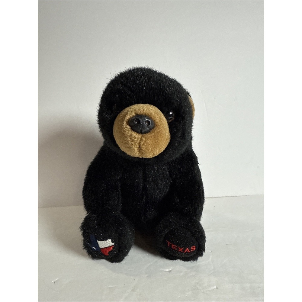 Texas Black Bear 9 inch plush